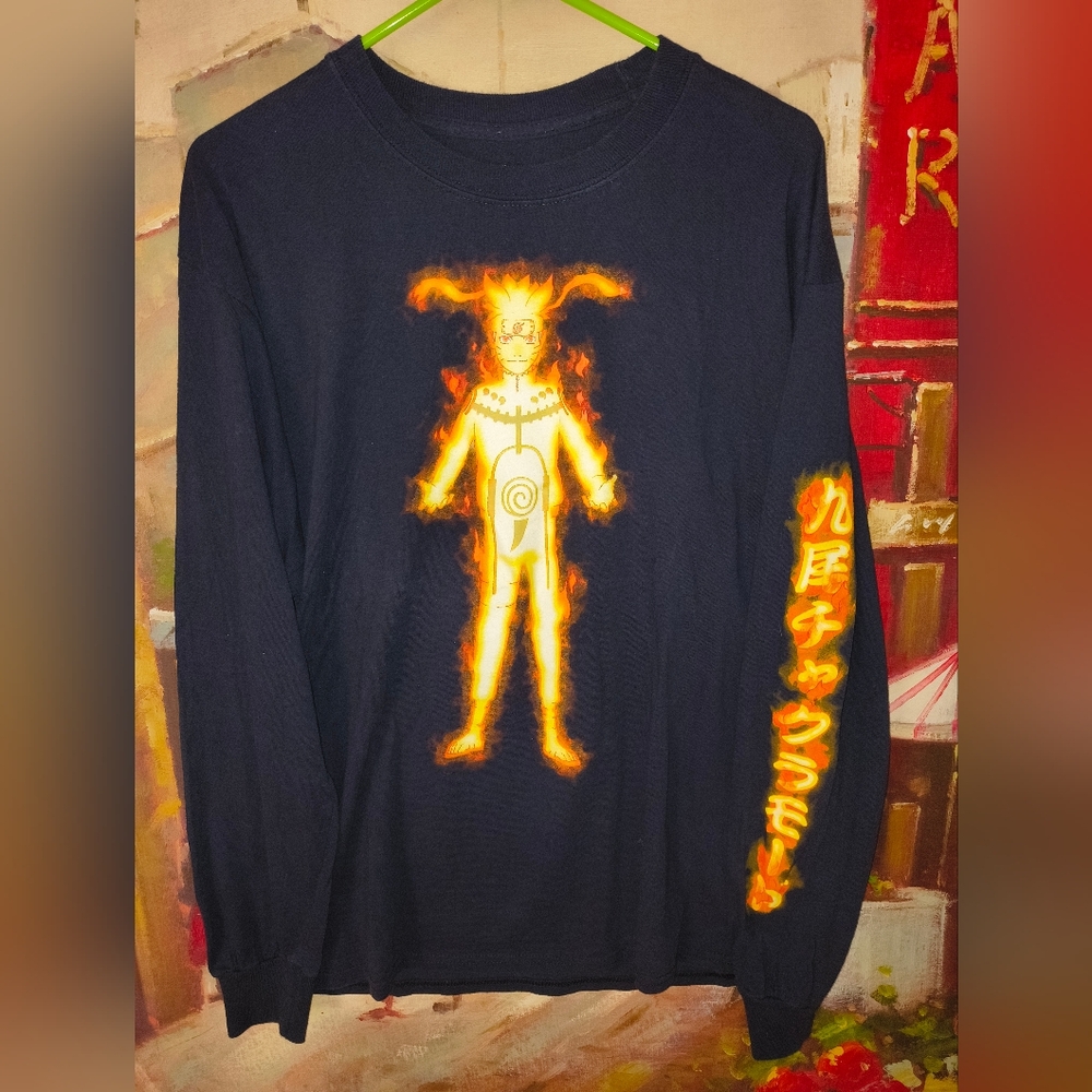 Y2K Naruto Shippuden Tshirt